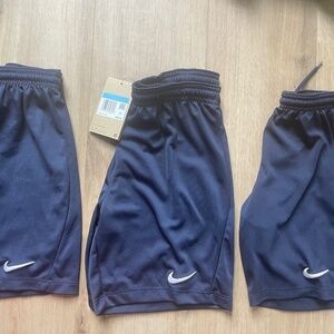 Bundle of three pairs of Nike dri fit shorts size M